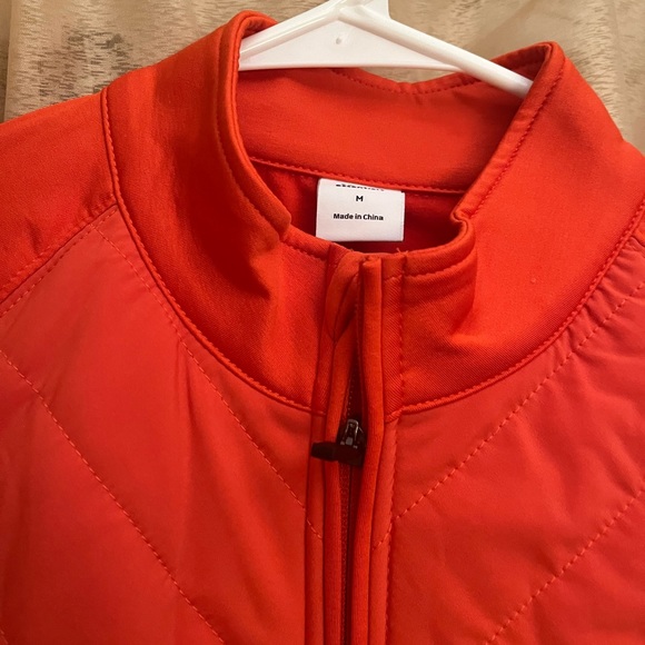 Amazon Essentials Orange 🍊 Zipper Jacket - Picture 4 of 8